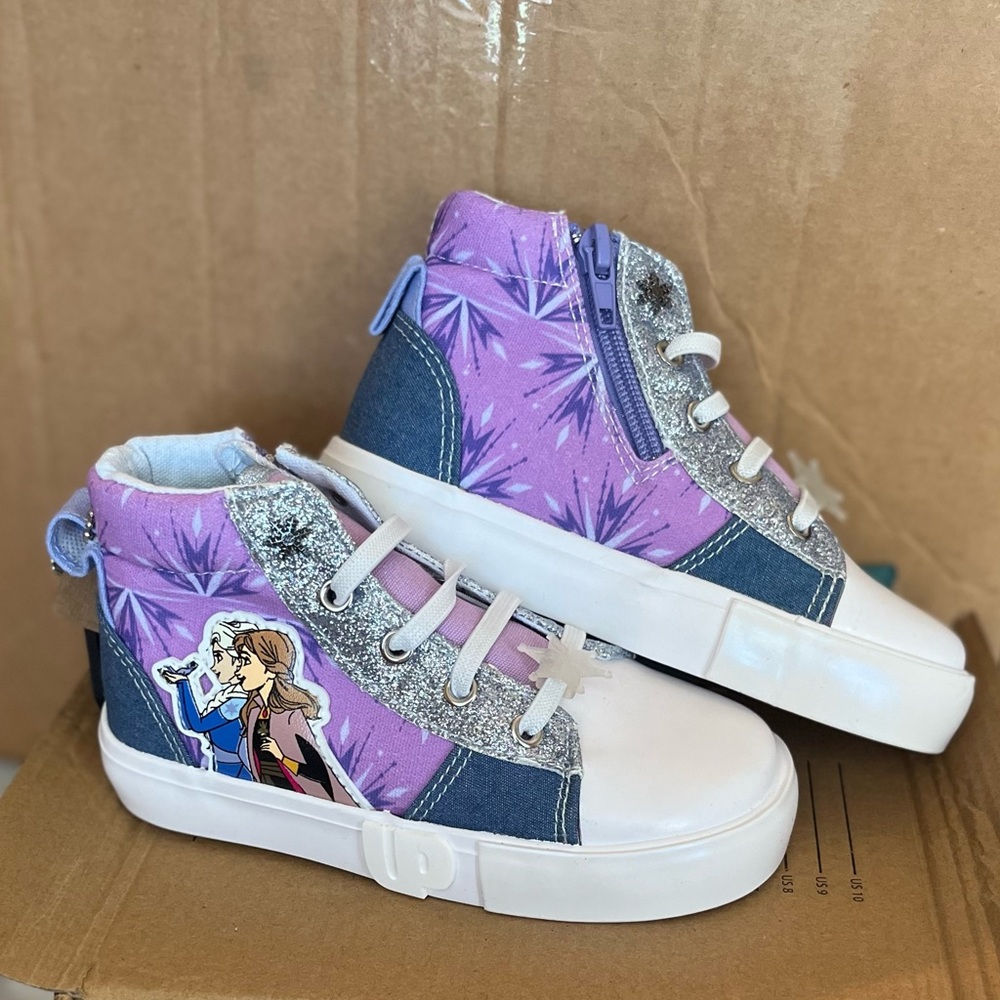DIDNEY Frozen Elsa Shoes Size Toddler 10 Girls NEW w/  TAGS in BOX